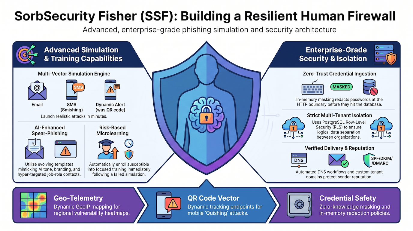 SorbSecurity Fisher - Phishing Simulation Platform